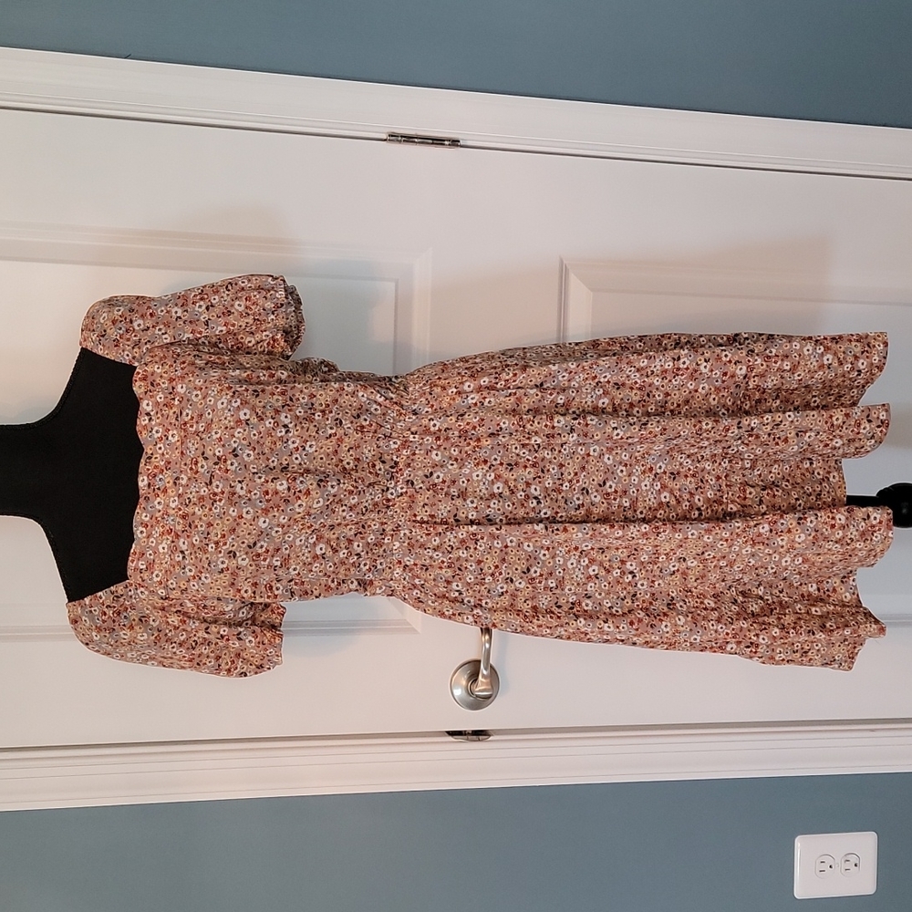 Monteau Colorful Dress NWOT